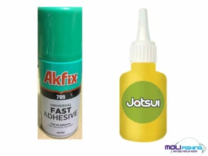Kit Preparación Vigas Pesca Surfcasting de Arrastre Pegamento JATSUI + Activador - Imagen 1 de 1