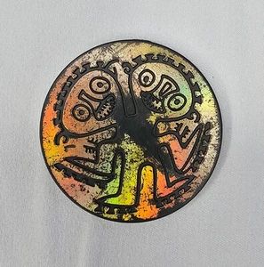 World POG Federation 1994 Kini plástico Slammer oro negro PogPourri WPF #5 - Imagen 1 de 2