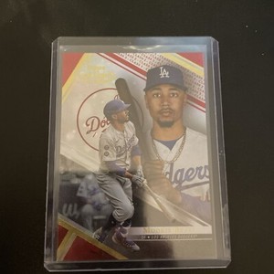 2021 Topps Gold Label Mookie Betts Class 2 Dodgers Red Parallel 43/50 