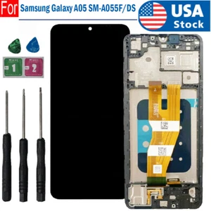 New LCD Touch Screen Digitizer Frame For Samsung Galaxy A05 SM-A055F SM-A055M/DS - Picture 1 of 6