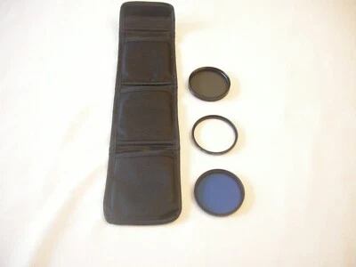 Promaster 58mm 3pk filter set UV, Cir. Polarizer, 80A - Image 1 of 4