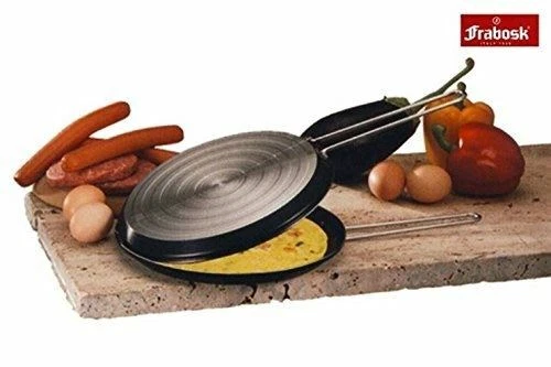 PADELLA GIRAFRITTATA GIRA FRITTATA ANTIADERENTE TOAST TOSTIERA CM 18 FRABOSK - Immagine 1 di 1