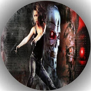 Tortenaufleger Geburtstag Party Tortenbild Fondant - Oblate Terminator P12 - Bild 1 von 1