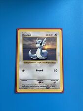 Dratini 26/102 Shadowless Base Set Uncommon Pokémon Card