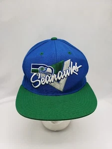 Seattle Seahawks NFL Mitchel & Ness Vintage Collection Cap Hat Snapback OSFA - Picture 1 of 7