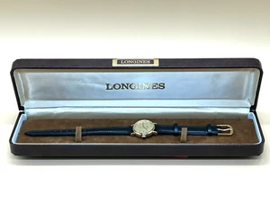 *Near MINT* Vintage Longines 717 4360 Gold OVAL Woman's 25mm QZ Watch From JAPAN - Picture 1 of 13