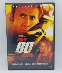 Gone in 60 Seconds DVD, Giovanni Ribisi, Robert Duvall, Angelina Jolie, Cage - Picture 1 of 6