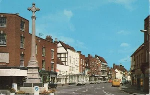 (az21) Barton Street Tewkesbury - Gloucestershire Postcard - Imagen 1 de 2