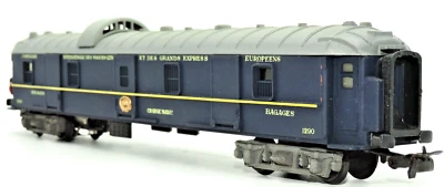 POCHER H0 222  SM   CARROZZA BAGAGLIAIO CIWL ANNO  1961 CON LUCE DI CODA - Immagine 1 di 4