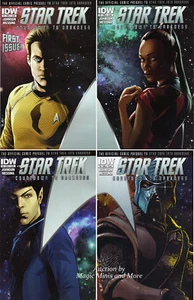 Star Trek COUNTDOWN TO DARKNESS (4) Movie Prequel Comic #1 2 3 4 SET IDW 1st - Picture 1 of 1