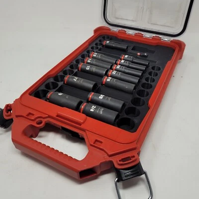 Fits Milwaukee Packout Low Profile Storage Tray INSERT for Sockets - Image 1 of 4