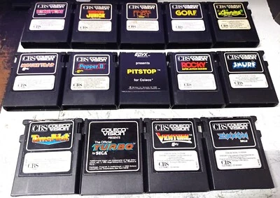 COLECOVISION-ATARI-FAIRCHILD-COMMODORE VARIE CARTUCCE LEGGI DESCRIZIONE - Immagine 1 di 4