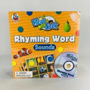 Hear & Go Seek Rhyming Word Suoni CD Gioco Scuola Specialità Editoria NUOVO - Foto 1 di 9