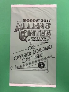 2017 TOPPS ALLEN & GINTER OVERSIZE BOX LOADER UNOPENED & SEALED - Picture 1 of 2