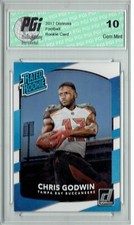 Chris Godwin 2017 Donruss #305 Rated Rookie Card PGI 10