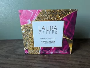 Laura Geller Fiesta en Paleta 'Invitado de Honor' 4 Paletas Faciales Nuevas, Caja Sellada - Imagen 1 de 5
