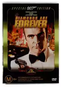 DIAMONDS ARE FOREVER DVD 007 SEAN CONNERY SPECIAL EDITION REG 4 BRAND NEW/SEALED - Picture 1 of 2