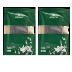 2X Arbonne Konjac Schwamm für den Körper Brandneu KOSTENLOSER VERSAND - Bild 1 von 4