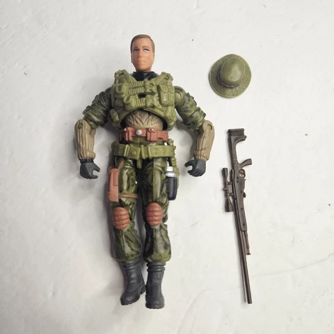 2003 Gi Joe 3.75" Cross Hair V1 Figure Hasbro Cover