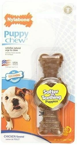 Nylabone Corp Bones 491266 Puppy Ring Bone Chicken Petite