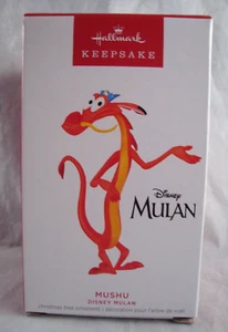 2023 Hallmark Disney Mulan Mushu Ornament New - Picture 1 of 1