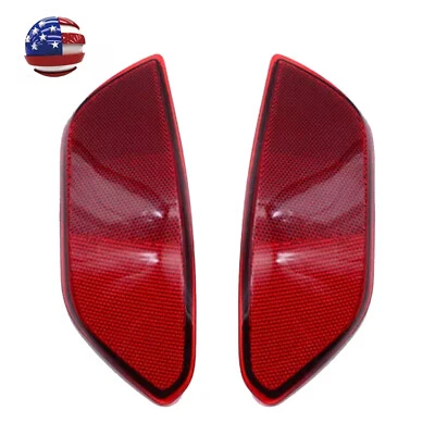 Par de faros traseros reflectores izquierda+derecha para Porsche Cayenne 2011-2014 Foto 1 de 4