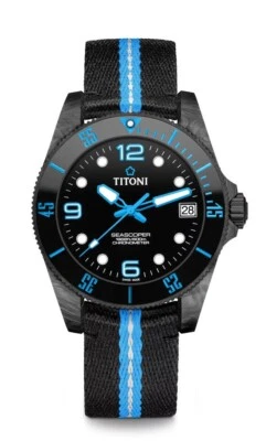 Titoni Seascoper 600 CarbonTech (42 mm) 83600 CBL-T3-256 Foto 1 de 3