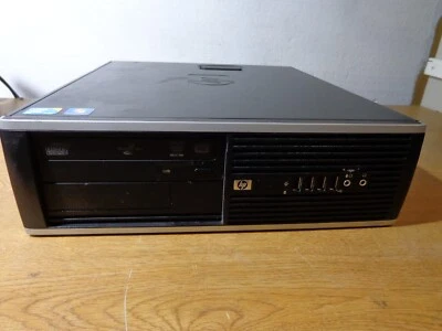 HP Compaq Elite 8000 SFF PC Intel Core2 Due 3.0GHz 4GB Ram AU247AV E8400/NO HDD/ - Image 1 of 4