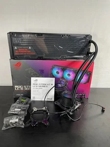 ASUS ROG Strix LC III 360 ARGB LCD tout-en-un Premium CPU Liquid Cooler - Photo 1/12
