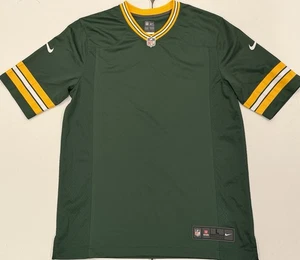 Camiseta Nike On Field en Blanco de los Green Bay Packers NFL Auténtica Talla L Usada - Imagen 1 de 4