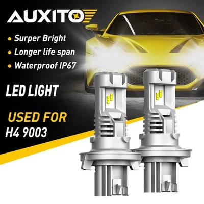 2X AUXITO H13 9008 LED Headlight Bulbs Xenon White for Ford F-150 2004-2014 EAH - Image 1 of 4
