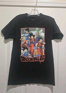 DRAGON BALL Z SUPER SAIYAJIN GOKU ANIME SCHWARZ GRAFIK SHIRT HERREN GRÖSSE SMALL - Bild 1 von 17