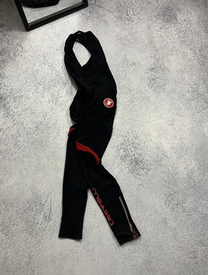 Calça babador feminina Castelli ciclismo tamanho pequeno - Imagem 1 de 4