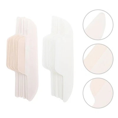 24pcs Collar Sweat Pads Eyrable Hat Liners Pad Pad Adesivo Colletto Colletto - Image 1 of 4