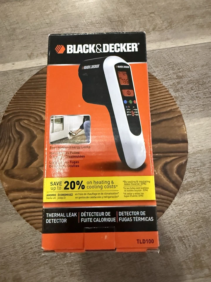 Black & Decker TLD100 热泄漏探测器 - 节能系列全新!!! — 第 1/4 张图片