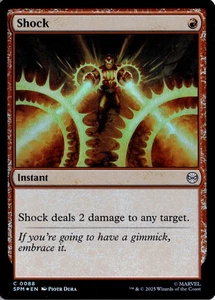 Shock 0088 Common Foil Spider-Man MTG Magic The Gathering TCG - Picture 1 of 7