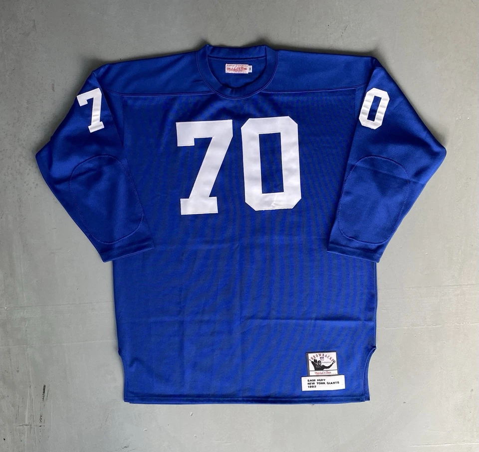 Camiseta de fútbol americano Mitchell & Ness NFL Throwbacks New York Giants Sam Huff talla 54 Foto 1 de 4