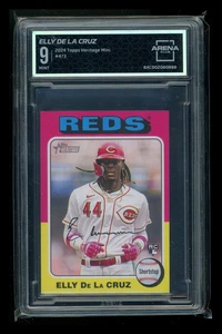 2023 Topps Heritage Mini Elly De La Cruz #473 RC Shortstop Arena Club 10 - Picture 1 of 2
