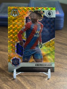 Eberechi Eze 2021-22 Panini Mosaic Premier League EPL #132 Gold Prizm /10 - Picture 1 of 2