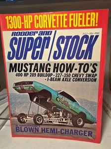 Rodder And Super Stock Magazine    July 1968       BLOWN HEMI CHARGER FUNNY CAR - Bild 1 von 5
