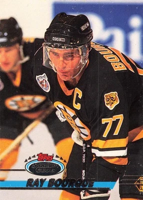 Ray Bourque 1993-94 Stadium Club #160 Boston Bruins Hockey - Image 1 of 2