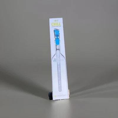 NUEVO Anfitrión Vino Refrigerado Enfriamiento Hielo Vino Verter Caño CorkCicle Sin Goteo Azul Foto 1 de 4