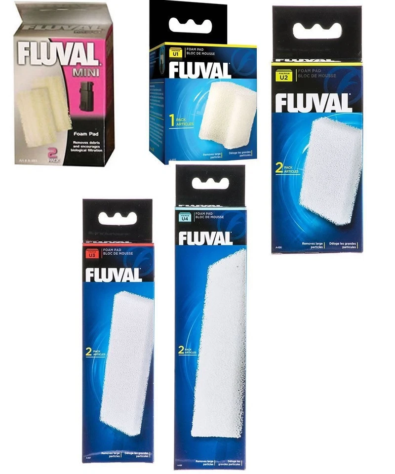 Fluval Aquarium Internal Filter Foam Sponge Pad Mini U1 U2 U3 U4 GENUINE - Image 1 of 1