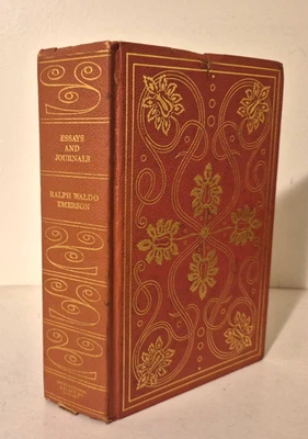 ESSAYS AND JOURNALS - RALPH WALDO EMERSON, Leather-like, ICL Book PURTY!! Foto 1 de 4