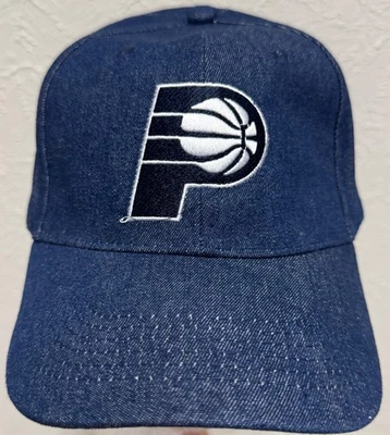 Кепка с масляным ремешком Indiana Pacers Lucas кепка NBA джинсовая синяя - Изображение 1 из 4