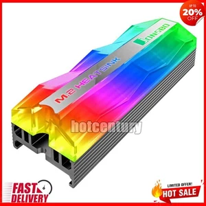 M.2-2 Color Light M.2 SSD Heatsink 5V 3Pin Solid State Drive Cooler - Picture 1 of 2