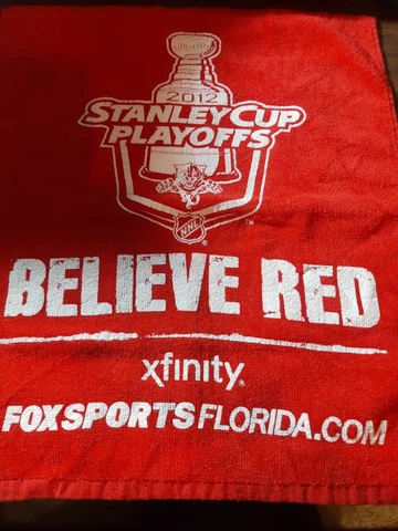 FLORIDA PANTHERS SGA 2012 STANLEY CUP PLAYOFFS RALLY TOWEL  NHL Cover