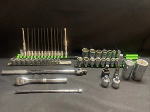 Lot Of (55) PROTO Sockets, Wrenches, Adapters, Extensions, Hex Bit Sets - Picture 1 of 9