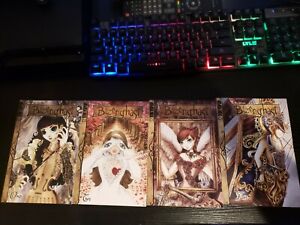 Bizenghast 1, 2, 3, and 4 Manga Tokyopop Fantasy Drama English FREE SHIPPING! 