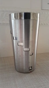 Mezclador de bebidas coctelera vintage OGGI de acero inoxidable 15 recetas SIN TAPA COMO ESTÁ - Imagen 1 de 8